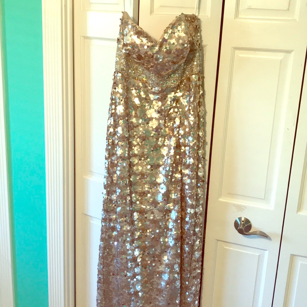 Night Moves Prom/ Evening Gown - Size 10/12